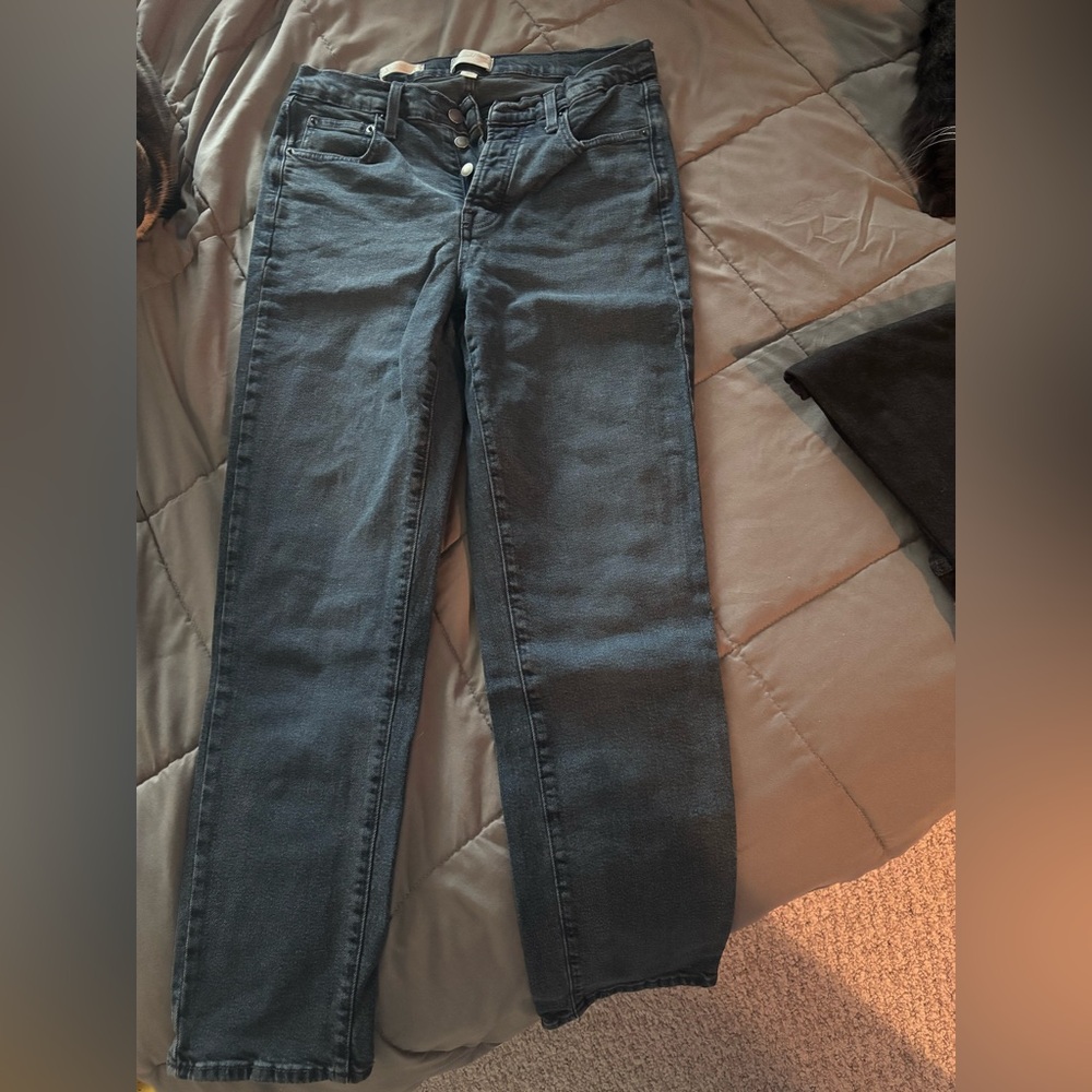 Universal Thread Dark Blue Straight Leg Jeans